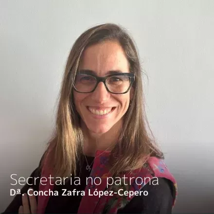 Dª. Concha Zafra López-Cepero - Secretaria no patrona